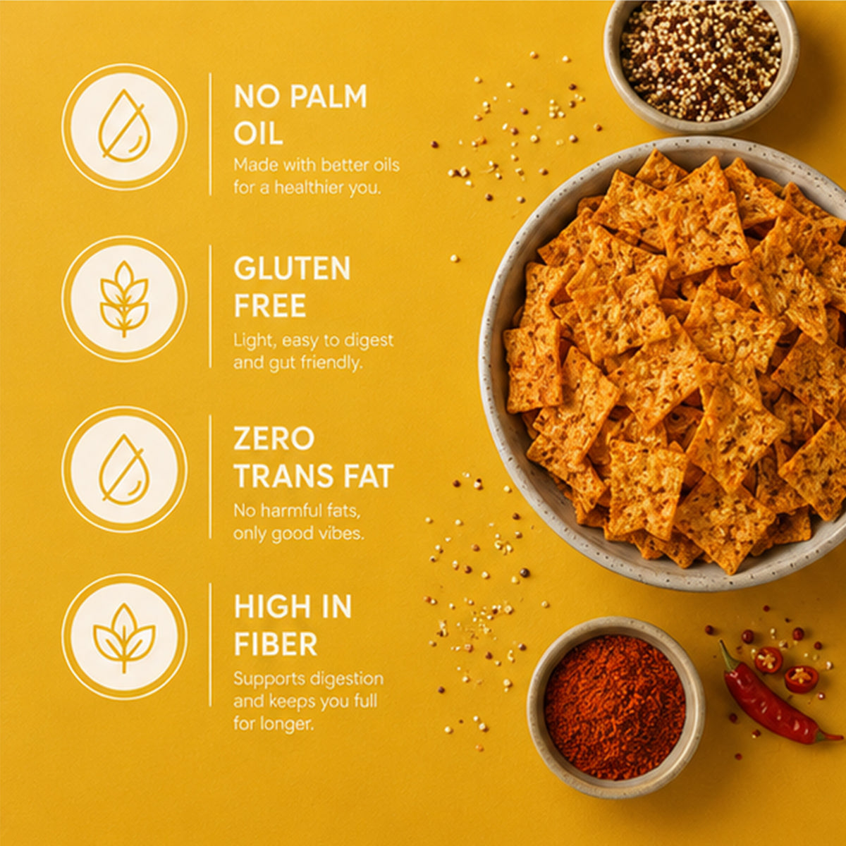 ChaQMaQ Quinoa Chips