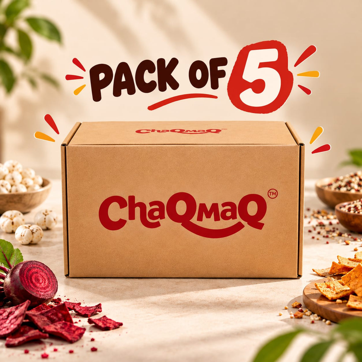 ChaQMaQ Pack Of 5 Combo