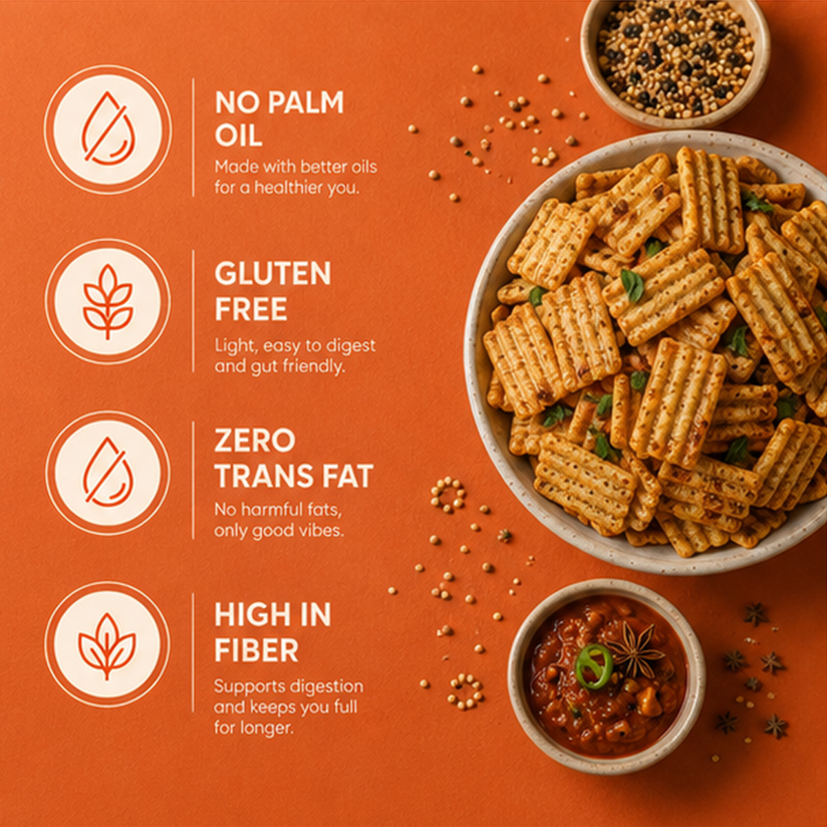 ChaQMaQ Multi Millet Chips